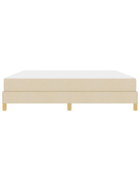 Letto a molle Crema, Marrone 180 x 200 cm