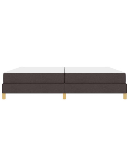 Letto a molle Marrone 200 x 200 cm