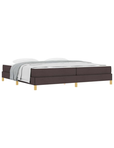 Letto a molle Marrone 200 x 200 cm