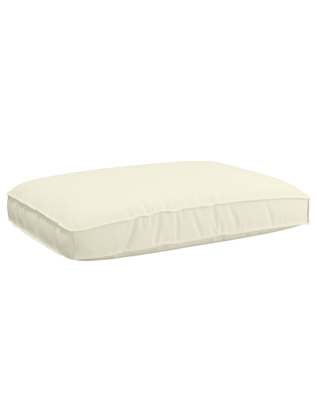 Set di Cuscini per Pallet con cuscino 3 pcs Crema