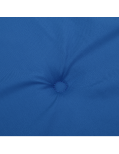 Cuscini per sedie 2 pcs Blu 58 x 77 x 4,5 cm Tessuto Oxford 2