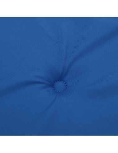 Cuscini per sedie 2 pcs Blu 58 x 77 x 4,5 cm Tessuto Oxford