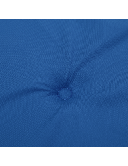 Cuscini per sedie 2 pcs Blu 58 x 77 x 4,5 cm Tessuto Oxford