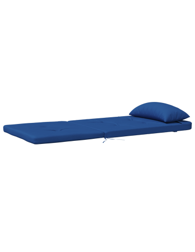 Cuscini per sedie 2 pcs Blu 58 x 77 x 4,5 cm Tessuto Oxford