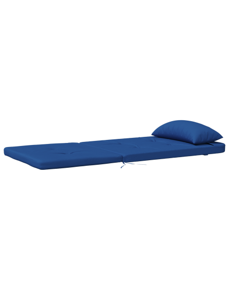 Cuscini per sedie 2 pcs Blu 58 x 77 x 4,5 cm Tessuto Oxford