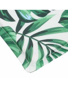 Cuscino Lounger Motivo Foglia 200 x 70 x 3 cm Tessuto Oxford 2