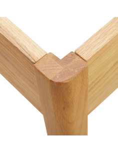Giroletto in Legno Massello di Rovere 180x200 cm