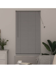 Tendaggi a veneziana Argento 130 x 80 cm Alluminio