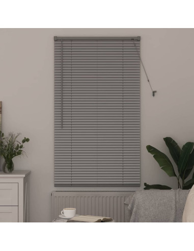 Tendaggi a veneziana Argento 130 x 80 cm Alluminio