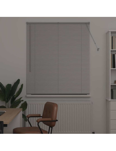 Tendaggi a veneziana Argento 130 x 115 cm Alluminio