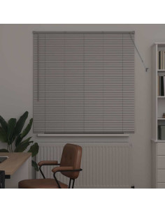 Tendaggi a veneziana Argento 130 x 135 cm Alluminio