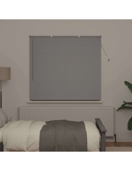 Tendaggi a veneziana Argento 130 x 150 cm Alluminio