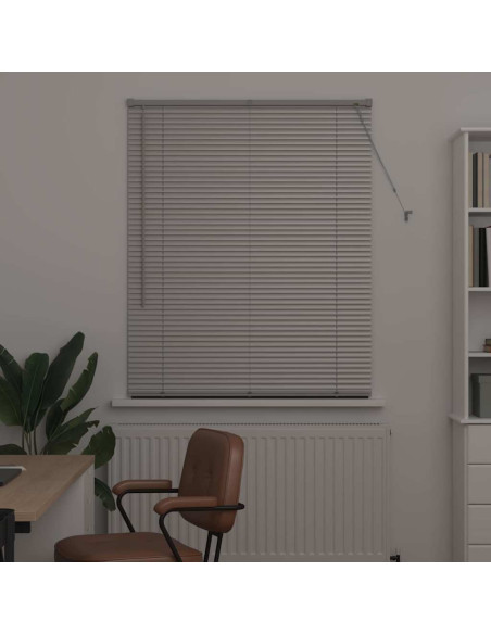 Tenda per Finestra con tende Altro Argento 100 x 175 cm Alluminio