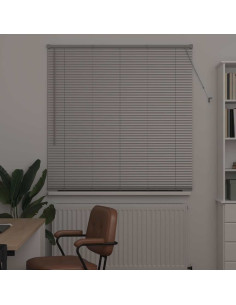 Tendaggi a veneziana Argento 175 x 130 cm Alluminio