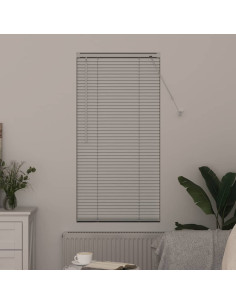 Tendaggi a veneziana Bianco 130 x 55 cm Alluminio