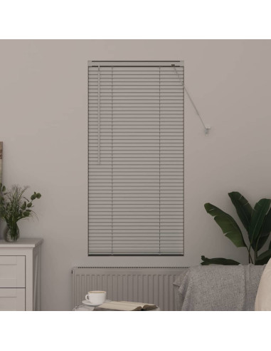 Tendaggi a veneziana Bianco 130 x 55 cm Alluminio