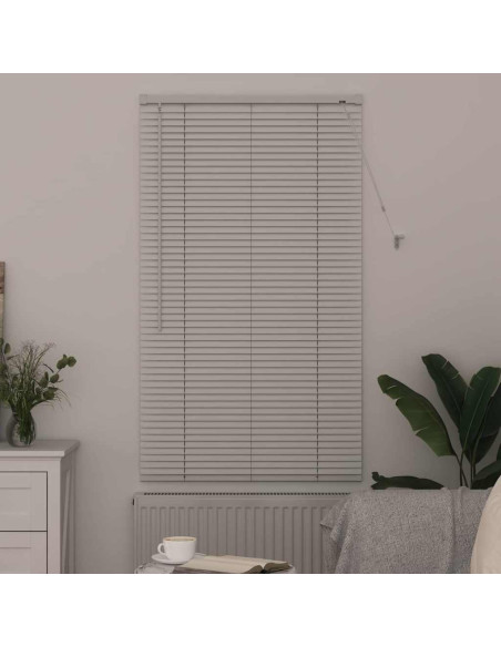 Tendaggi a veneziana Bianco 130 x 70 cm Alluminio