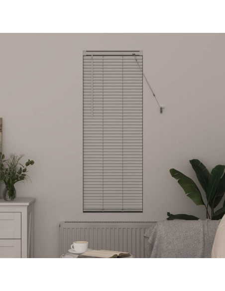 Tenda per Finestra con tende Altro Bianco 80 x 130 cm Alluminio
