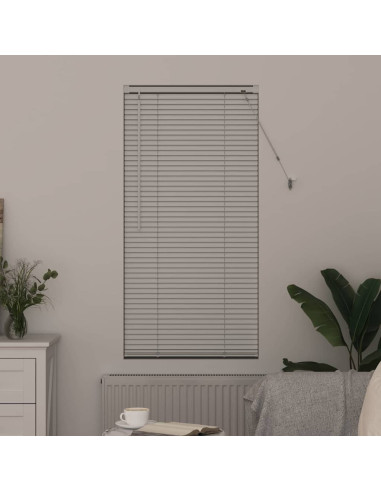 Tendaggi a veneziana Bianco 175 x 55 cm Alluminio