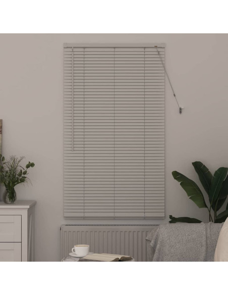 Tenda per Finestra con tende Altro Bianco 80 x 175 cm Alluminio