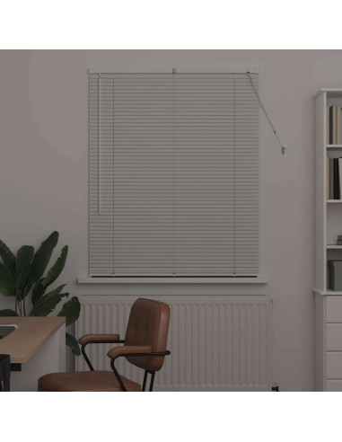 Tendaggi a veneziana Bianco 175 x 100 cm Alluminio