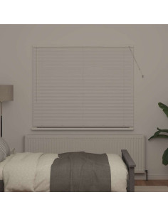 Tendaggi a veneziana Bianco 175 x 155 cm Alluminio