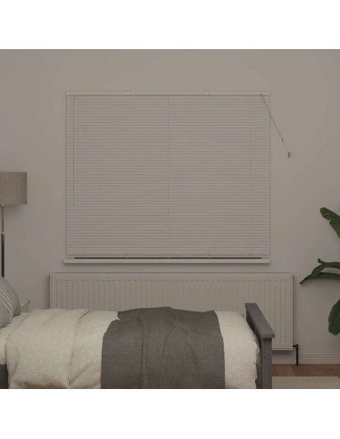 Tendaggi a veneziana Bianco 175 x 160 cm Alluminio