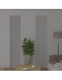 Tendaggi a veneziana Bianco 220 x 40 cm Alluminio