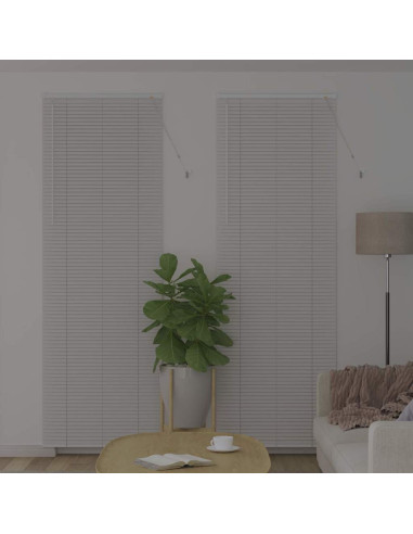 Tendaggi a veneziana Bianco 220 x 70 cm Alluminio