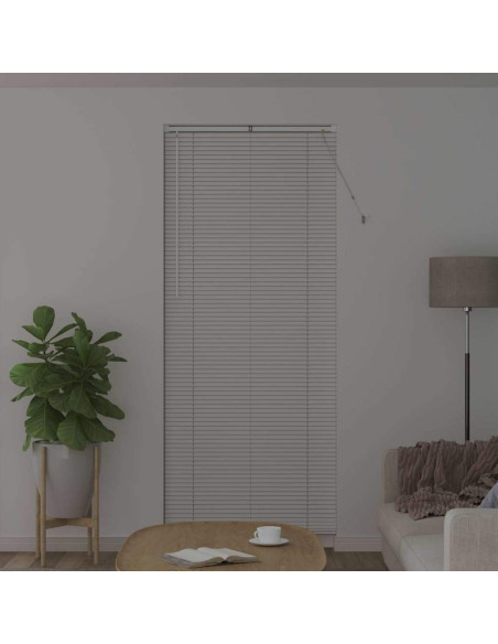 Tenda per Finestra con tende Altro Bianco 90 x 220 cm Alluminio