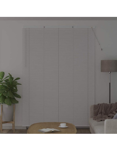 Tendaggi a veneziana Bianco 220 x 155 cm Alluminio