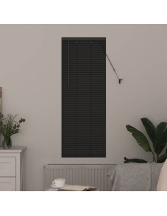 Tendaggi a veneziana Grigio scuro 130 x 50 cm Alluminio