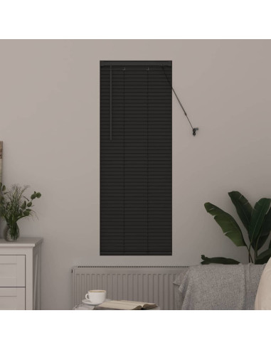 Tendaggi a veneziana Grigio scuro 130 x 50 cm Alluminio