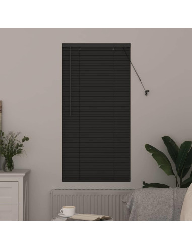 Tendaggi a veneziana Grigio scuro 130 x 60 cm Alluminio