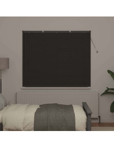 Tendaggi a veneziana Grigio scuro 130 x 160 cm Alluminio