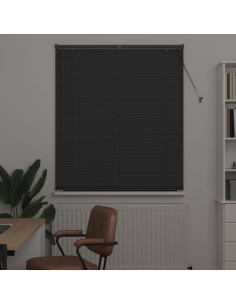 Tendaggi a veneziana Grigio scuro 175 x 120 cm Alluminio