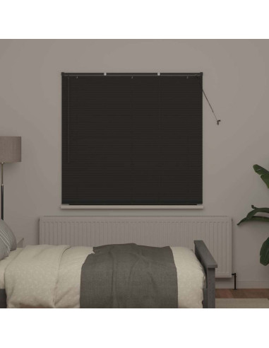 Tendaggi a veneziana Grigio scuro 175 x 140 cm Alluminio