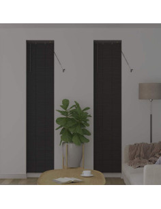 Tendaggi a veneziana Grigio scuro 220 x 50 cm Alluminio