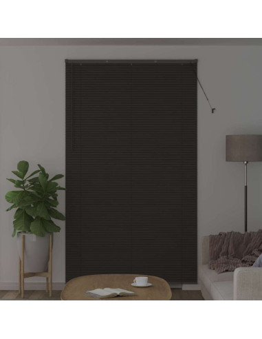 Tendaggi a veneziana Grigio scuro 220 x 125 cm Alluminio