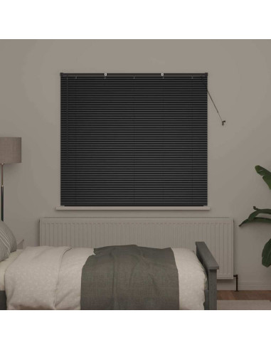 Tendaggi a veneziana Nero 130 x 145 cm Alluminio