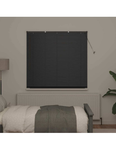 Tendaggi a veneziana Nero 175 x 145 cm Alluminio