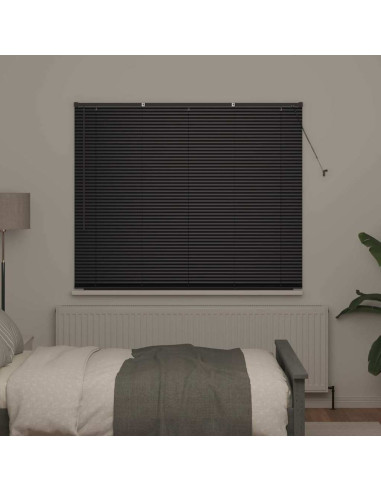 Tendaggi a veneziana Nero 175 x 155 cm Alluminio