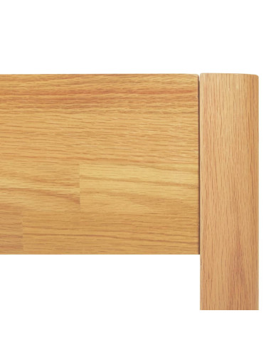 Giroletto in Legno Massello di Rovere 180x200 cm