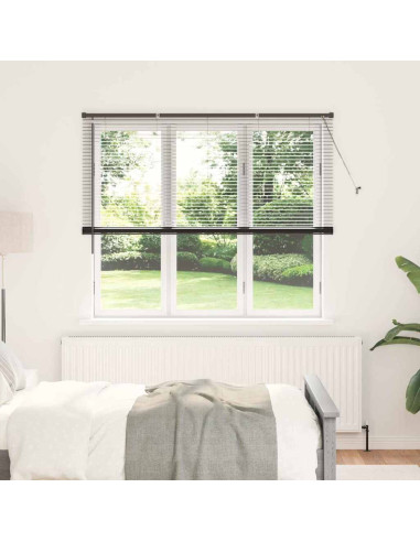 Tendaggi a veneziana Nero 175 x 160 cm Alluminio