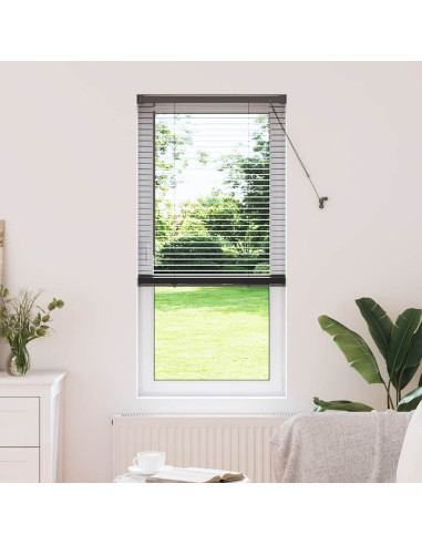 Tendaggi a veneziana Nero 175 x 65 cm Alluminio