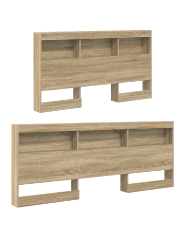 Testata contenitore Rovere Sonoma 135 cm Legno multistrato