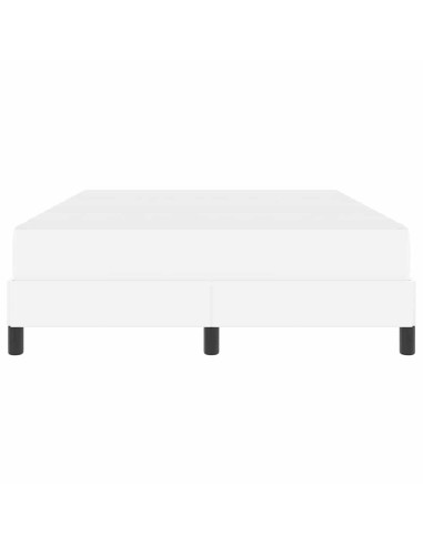 Struttura del letto Bianco Puro 140 x 200 cm Tessuto
