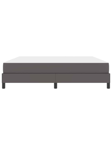 Letto Altro Grigio 180 x 200 cm Pelle sintetica