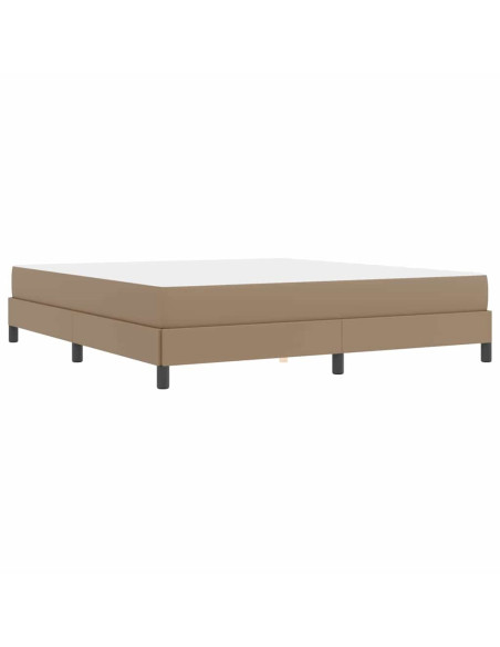 Letto Altro Cappuccino 180 x 200 cm Pelle sintetica