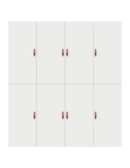 Struttura letto con contenitore Bianco 180 x 200 cm